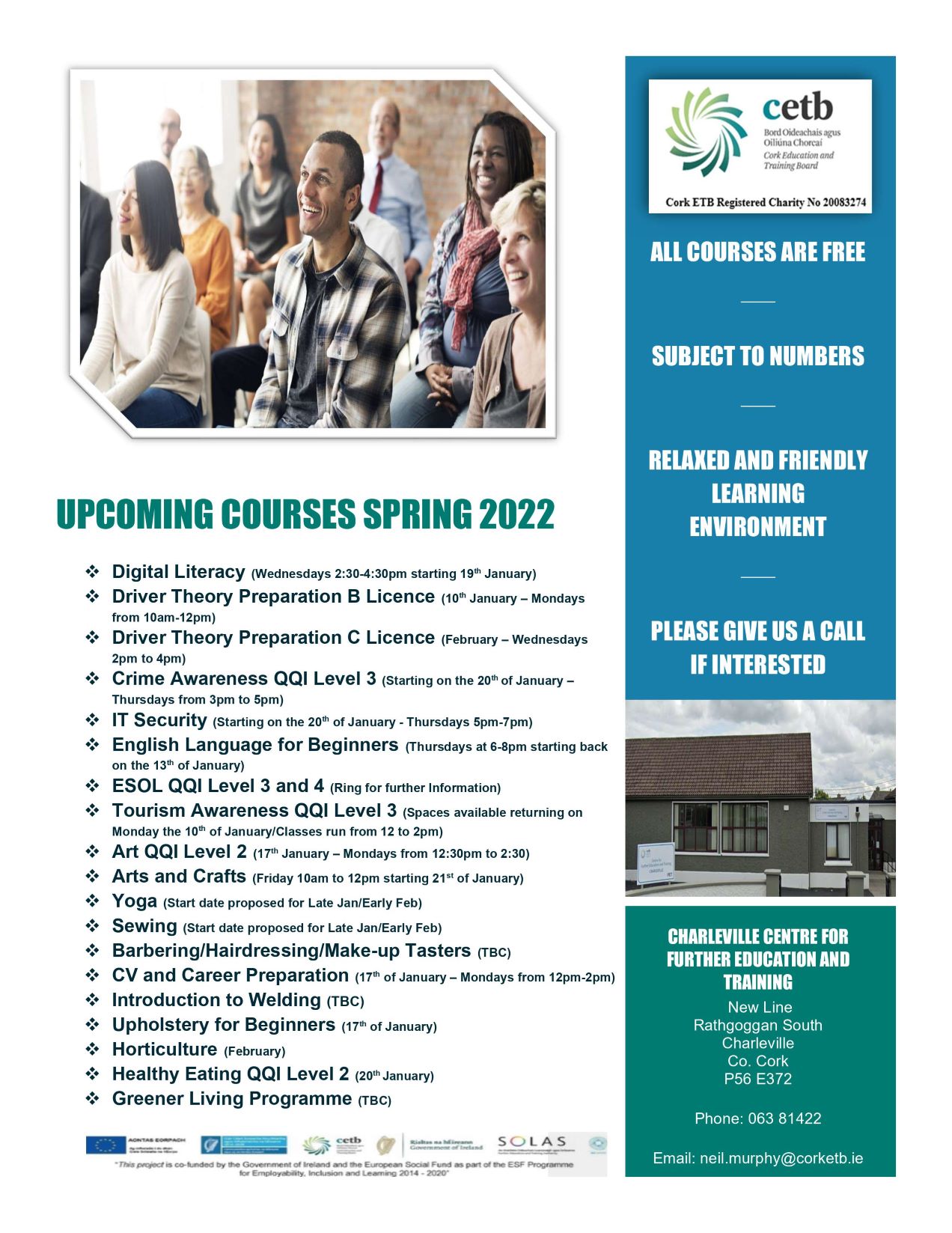 Spring 2022 Charleville FET Flyer